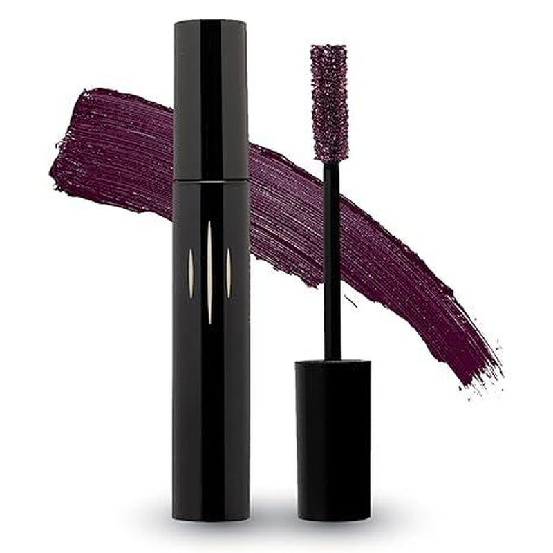 Radiant Professional Lengthening Mascara – Fiber Lash Smudge Proof Mascara Volume and Length– Cruelty-Free Natural Wax Formula with Silicone Brush - (0.43 Oz)