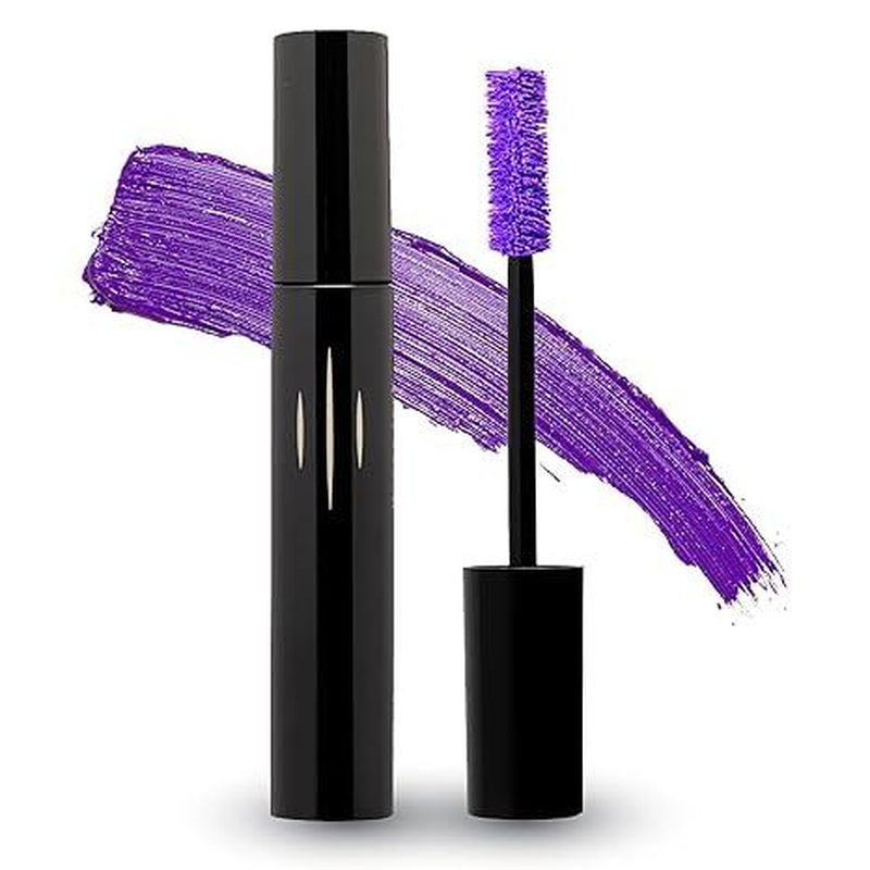 Radiant Professional Lengthening Mascara – Fiber Lash Smudge Proof Mascara Volume and Length– Cruelty-Free Natural Wax Formula with Silicone Brush - (0.43 Oz)