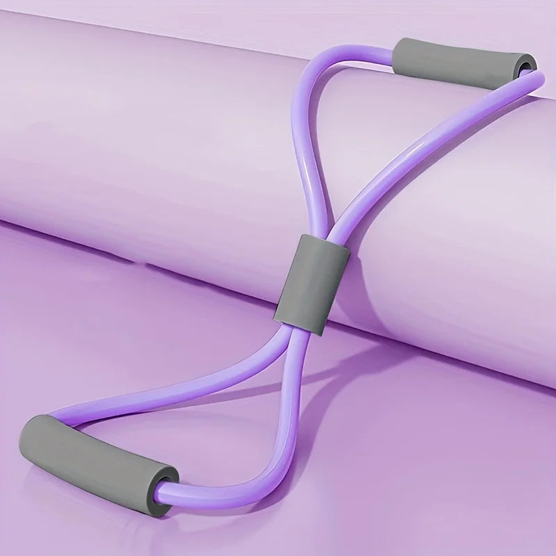 Yoga Resistance Bands Elastic Band Sports Exercise Puller 8-Shaped Chest Expander for Body Building Home Gym Fitness Equipment