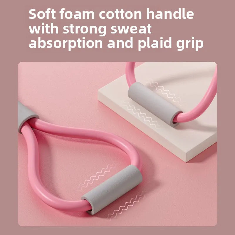 Yoga Resistance Bands Elastic Band Sports Exercise Puller 8-Shaped Chest Expander for Body Building Home Gym Fitness Equipment