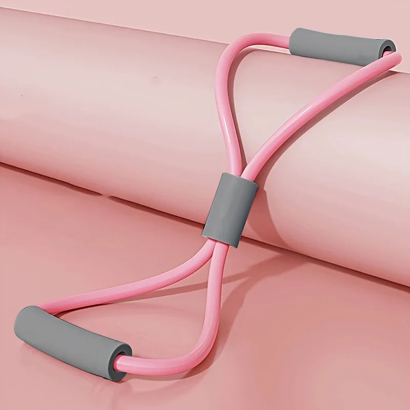 Yoga Resistance Bands Elastic Band Sports Exercise Puller 8-Shaped Chest Expander for Body Building Home Gym Fitness Equipment