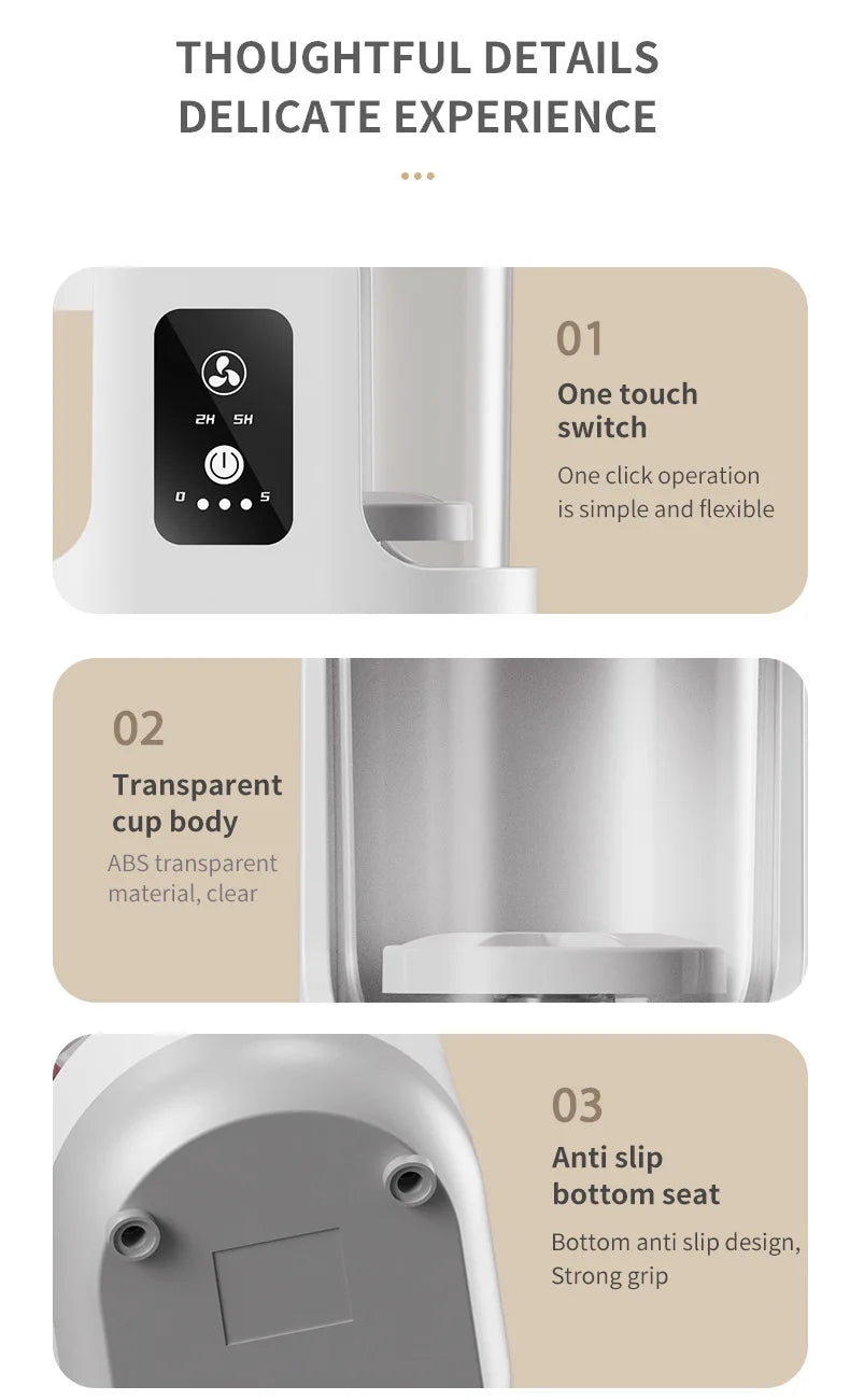 3 IN 1 USB Electric Makeup Brush Cleaner Machine Automatic Quick-Drying Portable Cosmetic Brush Cleaning And Drying Tools