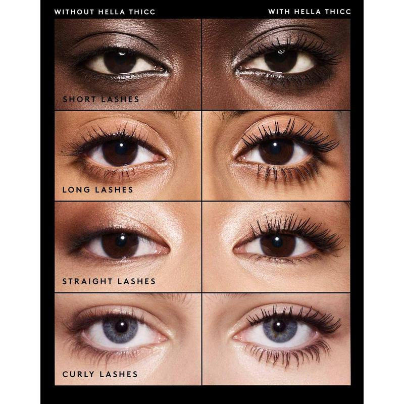 Fenty Beauty Amplify Your Eyes Duo: Fine Linez Lash Line-Enchancing Eyeliner + Hella Thicc Volumizing Mascara